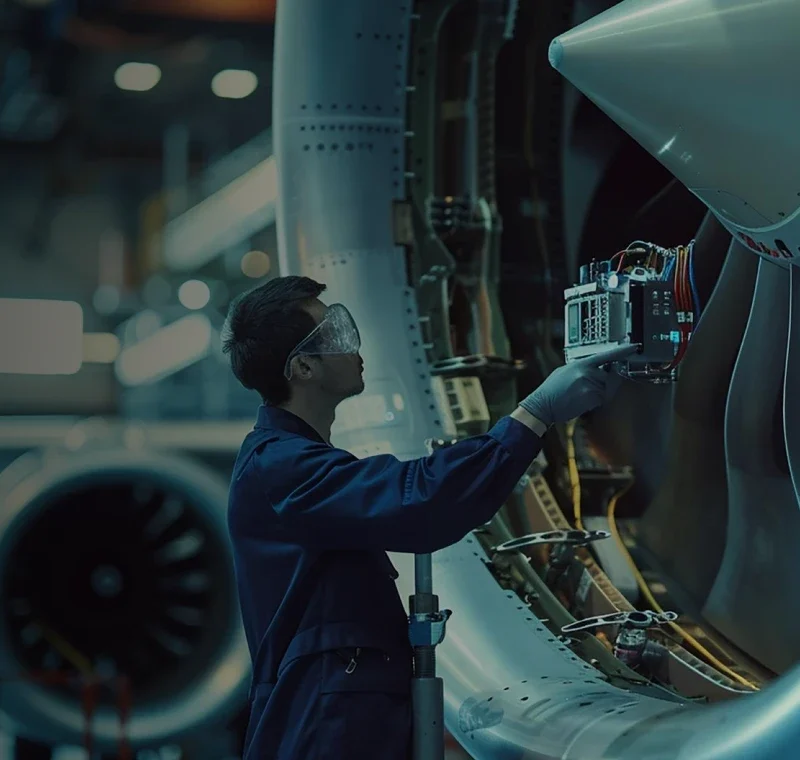 data driven aircraft hero bg image